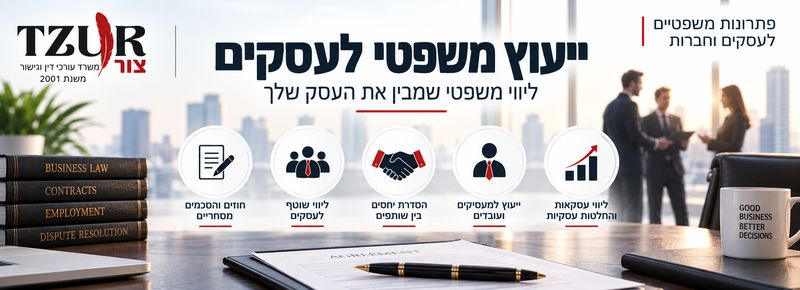 יעוץ משפטי לעסקים